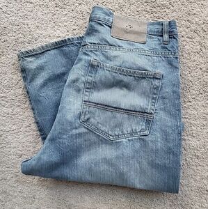 Vtg G-Unit Baggy Jeans Men 40 Blue Denim Distressed Grunge Hip Hop Y2K 50 Cent